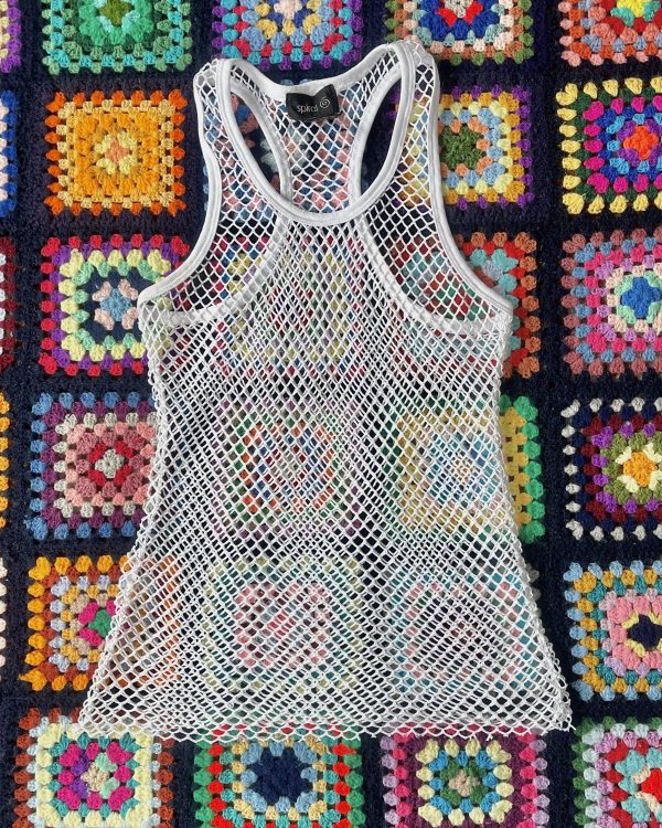 00’s Fishnet Tank Top